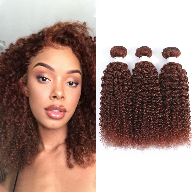 Brown Kinky Curly Human Hair Bundles SOKU Brazilian Hair Weave Extensions 3/4PCS Bundles Deal Non-Remy Human Hair Weave
Brown Kinky Curly Human Hair Bundles SOKU Brazilian Hair Weave Extensions 3/4PCS Bundles Deal Non-Remy Human Hair Weave