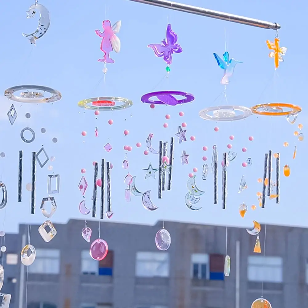 Craft Wind Chime Pendant Soap Molds Keychain Aeolian Bells Epoxy Casting Silicone Mould Windbell Resin Molds
Craft Wind Chime Pendant Soap Molds Keychain Aeolian Bells Epoxy Casting Silicone Mould Windbell Resin Molds