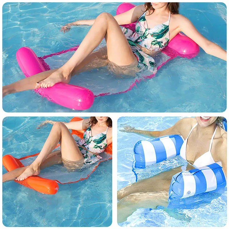 Floating Water Hammock Float Lounger Floating Toys Inflatable Floating Bed Chair Swimming Pool Foldable Inflatable Hammock Bed
Floating Water Hammock Float Lounger Floating Toys Inflatable Floating Bed Chair Swimming Pool Foldable Inflatable Hammock Bed