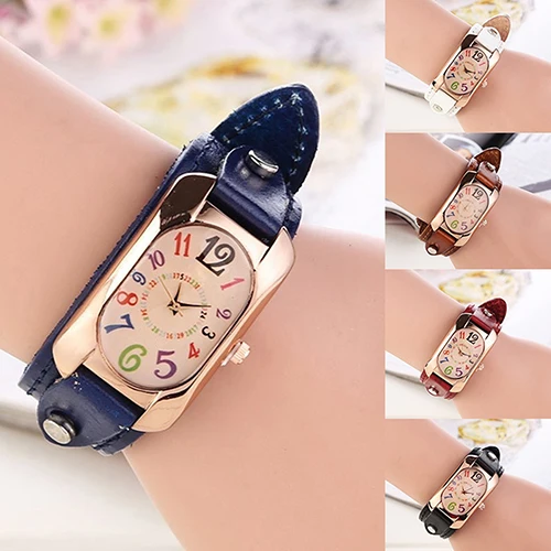 Fashion Casual Women Watch Faux Leather Diamond Strap Band Oblong Case Quartz Wrist Watch clock reloj mujer relogio feminino
Fashion Casual Women Watch Faux Leather Diamond Strap Band Oblong Case Quartz Wrist Watch clock reloj mujer relogio feminino