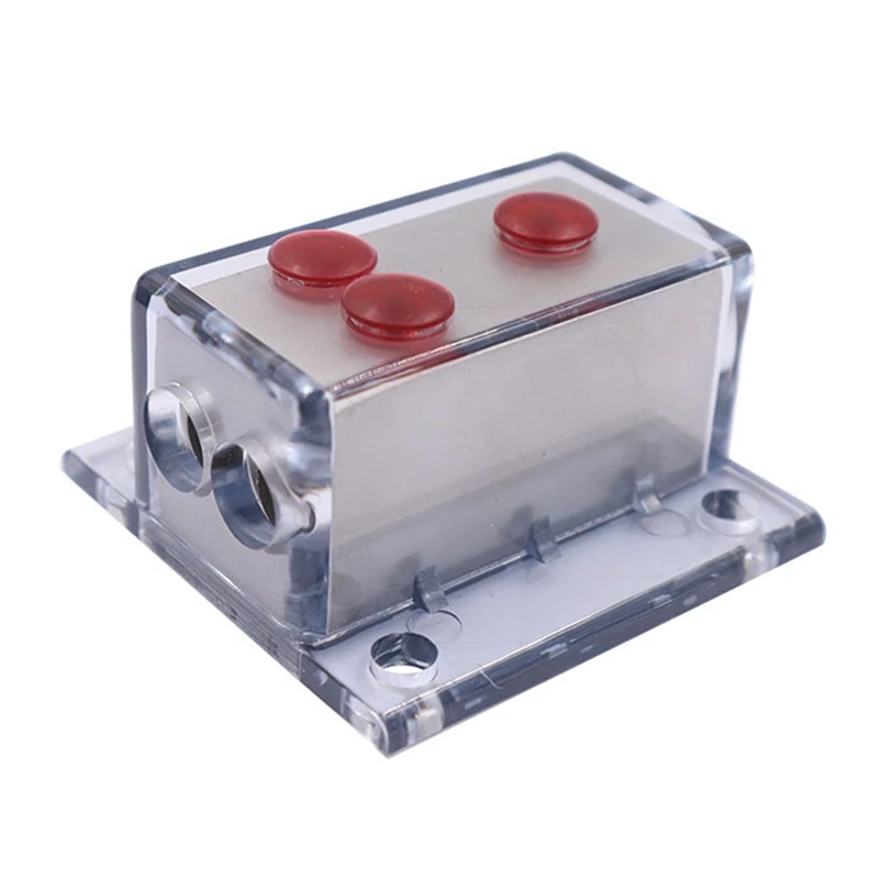 Car Audio Modification Power Supply Distribution 1X4GA in 2X8GA Out Distribution Block Ground Box Junction Box
Car Audio Modification Power Supply Distribution 1X4GA in 2X8GA Out Distribution Block Ground Box Junction Box