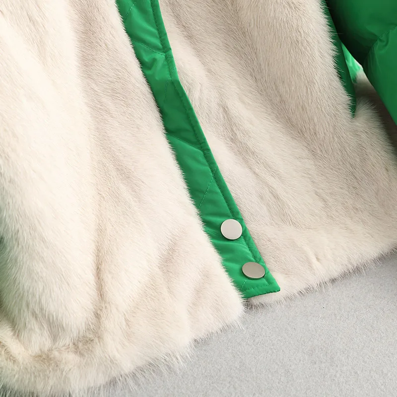 JCHB 2021 Winter new fashion casual mink fur fur coat whole mink down jacket women's short
JCHB 2021 Winter new fashion casual mink fur fur coat whole mink down jacket women's short