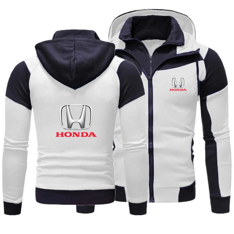 Honda 2021 Men's Fashion Double Zip Hoodie Spring Autumn Jacket Hooded Jacket Casual Zipper Sweatshirt Men's Sportswear+1
Honda 2021 Men's Fashion Double Zip Hoodie Spring Autumn Jacket Hooded Jacket Casual Zipper Sweatshirt Men's Sportswear+1