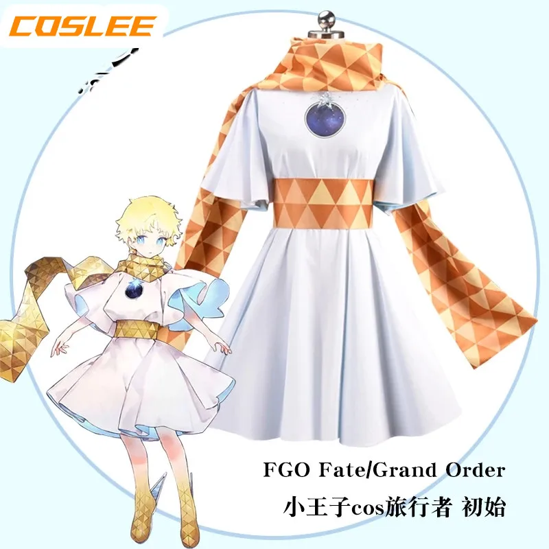 COSLEE FGO Fate/Grand Order The Little Prince Cosplay Costume White Jumpsuits Halloween Outfit Suit For Women
COSLEE FGO Fate/Grand Order The Little Prince Cosplay Costume White Jumpsuits Halloween Outfit Suit For Women