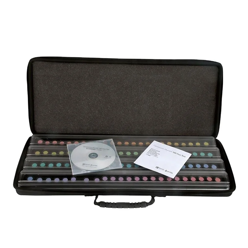X-Rite Farnsworth Munsell FM100 тест оттенков для лаборатории по обслуживанию цветов от X-Rite
X-Rite Farnsworth Munsell FM100 тест оттенков для лаборатории по обслуживанию цветов от X-Rite