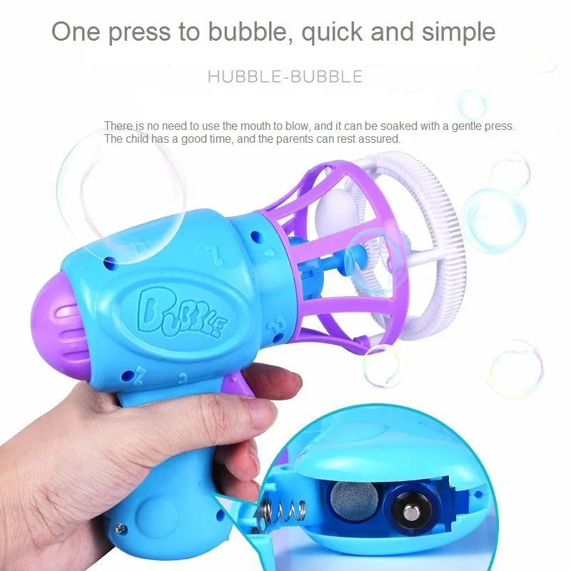 Bubble Blower Machine Toy Kids Soap Water Bubble Gun Cartoon Water Gun Gift for Kids Children Manual Gun Blower
Bubble Blower Machine Toy Kids Soap Water Bubble Gun Cartoon Water Gun Gift for Kids Children Manual Gun Blower
