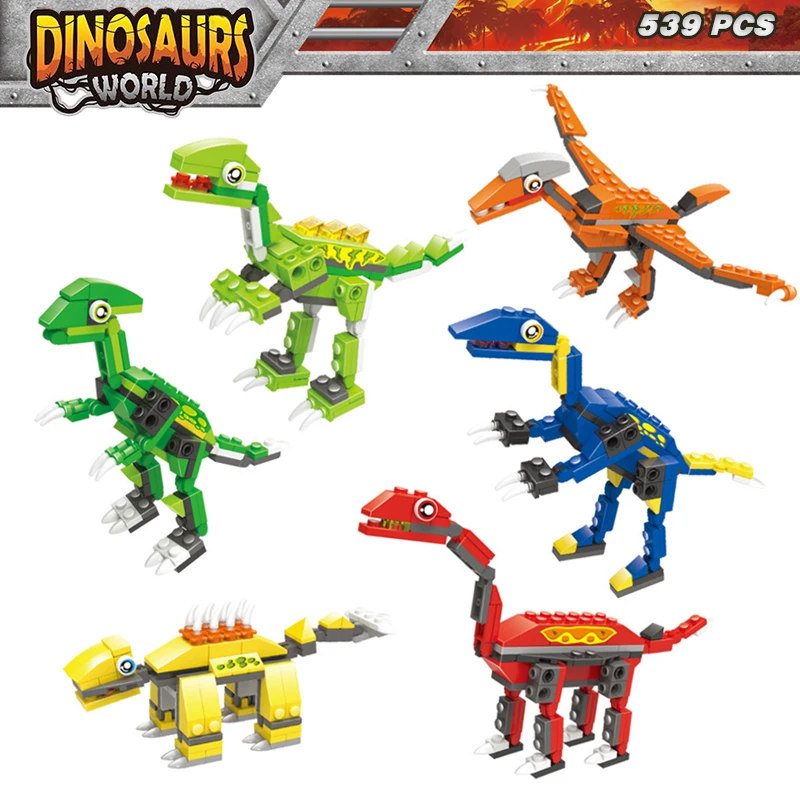 539 Pieces of Jurassic Dinosaur Building Block Toy Doll Building Block Tyrannosaurus Rex Assembled Children's Toy Gift
539 Pieces of Jurassic Dinosaur Building Block Toy Doll Building Block Tyrannosaurus Rex Assembled Children's Toy Gift