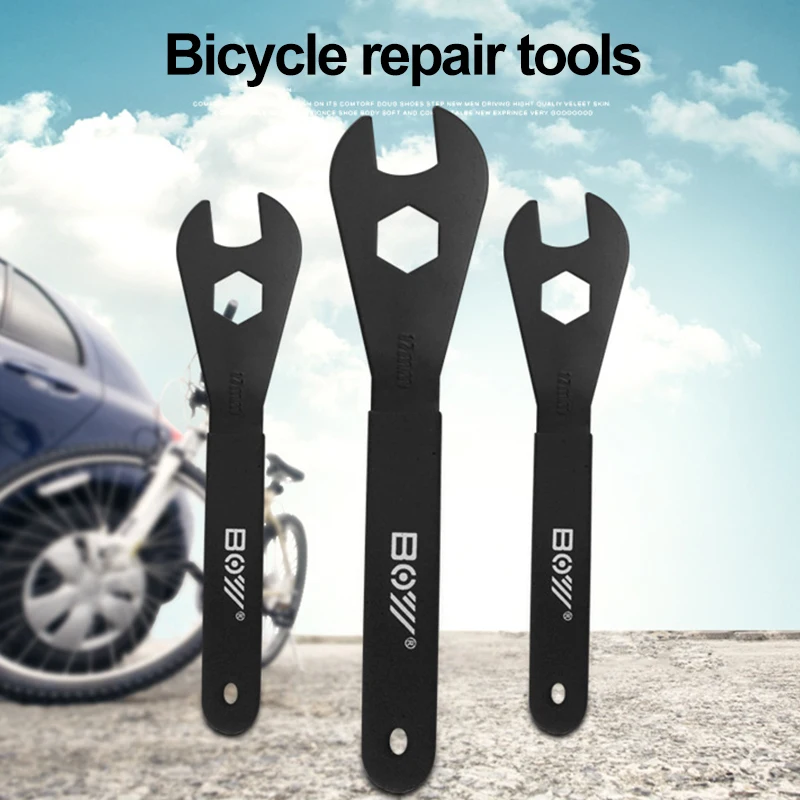 Bicycle Hub Spanner 13/14/15/16/17/18/19mm Dual Purpose Open-end Spanner Hub Cone Wrench Service Spanner Bicycle Repair Tool 
Bicycle Hub Spanner 13/14/15/16/17/18/19mm Dual Purpose Open-end Spanner Hub Cone Wrench Service Spanner Bicycle Repair Tool