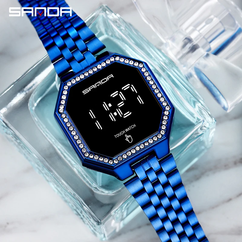 SANDA Casual Men Digital Watch Creative LED Touch Screen Clock Waterproof Male Wristwatches Relgio de homem Montre homme 2020
SANDA Casual Men Digital Watch Creative LED Touch Screen Clock Waterproof Male Wristwatches Relgio de homem Montre homme 2020