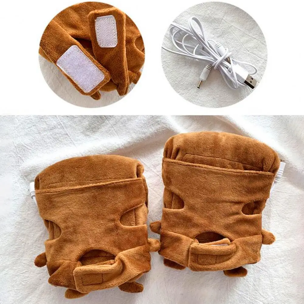 Toast Facial Expression USB Heating Gloves Fingerless Home Office Hand Warmers
Toast Facial Expression USB Heating Gloves Fingerless Home Office Hand Warmers