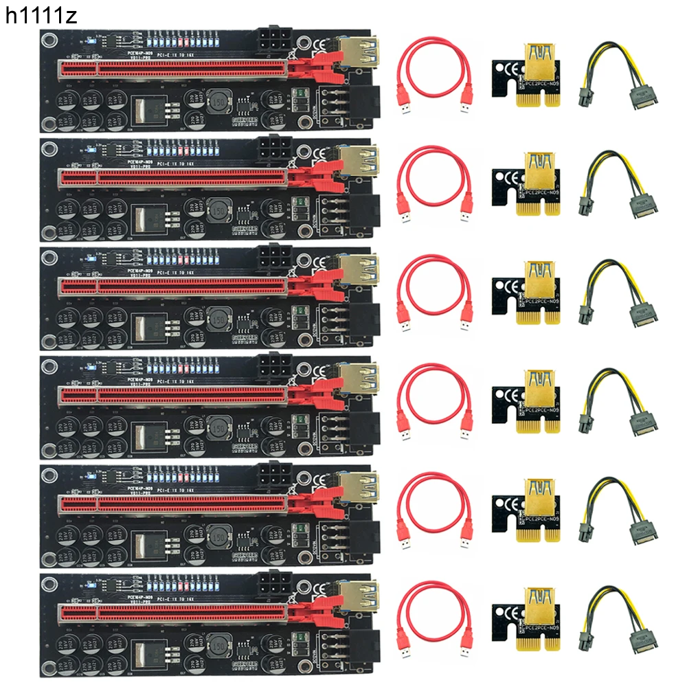 6 шт. PCIE Riser VER011 Pro USB 3,0 VER 011 Райзер для видеокарты кабельный Райзер PCI Express X16 расширитель адаптер карта для майнинга BTC
6 шт. PCIE Riser VER011 Pro USB 3,0 VER 011 Райзер для видеокарты кабельный Райзер PCI Express X16 расширитель адаптер карта для майнинга BTC