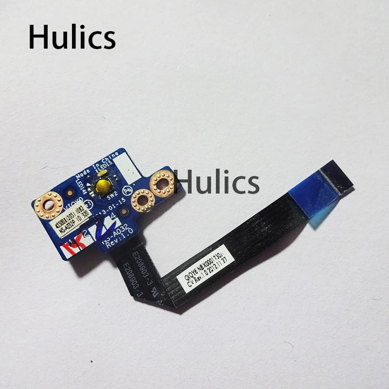 Hulics Original Power Switch Button Board with Cable For Lenovo Ideapad Y500 Y510P Series LS 8691P NBX0001730J NS-A032
Hulics Original Power Switch Button Board with Cable For Lenovo Ideapad Y500 Y510P Series LS 8691P NBX0001730J NS-A032