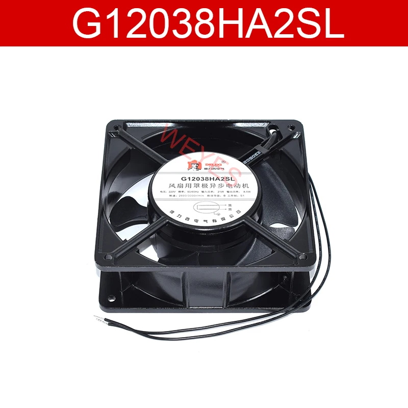 Original For Delixi G12038HA2SL 220V 21W/8.5W 120*120*38MM 2600/3000r/min Two Lines Cabinet Cooling Fan
Original For Delixi G12038HA2SL 220V 21W/8.5W 120*120*38MM 2600/3000r/min Two Lines Cabinet Cooling Fan