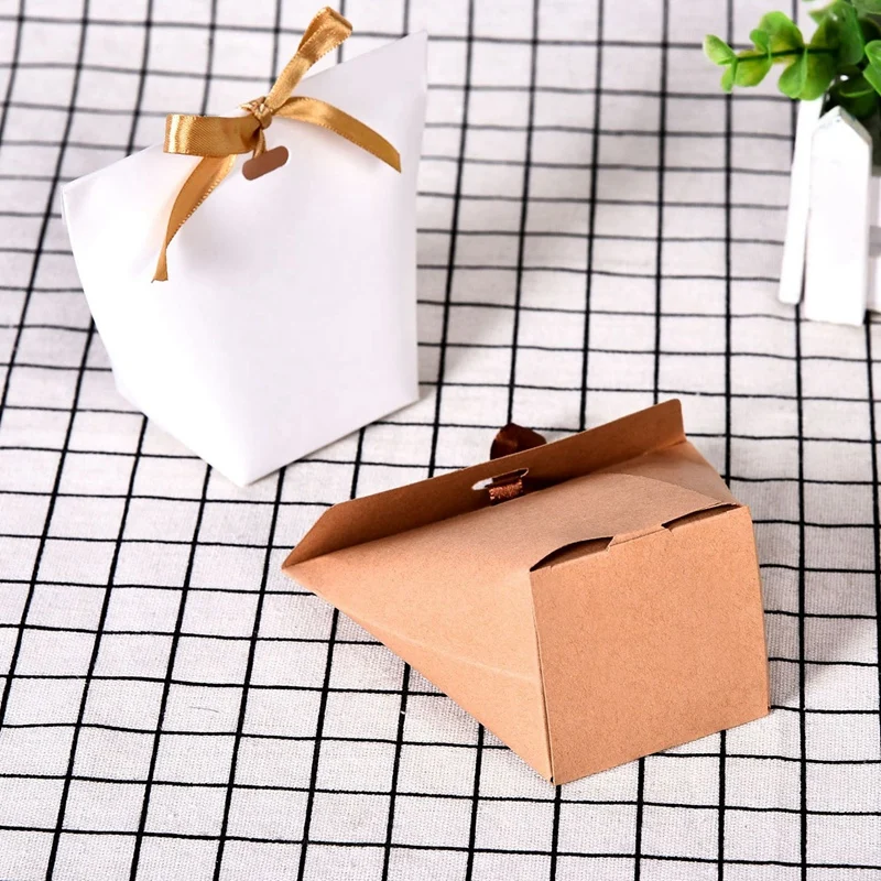 50Pcs Blank Kraft Paper Bag Candy Bag Wedding Favors Gift Box Package Birthday Party Decoration Bags with Ribbon
50Pcs Blank Kraft Paper Bag Candy Bag Wedding Favors Gift Box Package Birthday Party Decoration Bags with Ribbon
