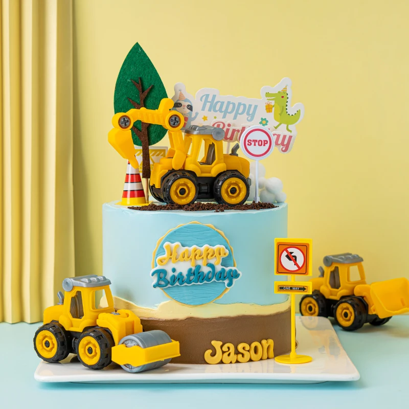CakeTopper Children's Excavator Cake Decoration Excavator Bulldozer Boy Birthday Construction Vehicle Roadblock Plug-in Dress Up
CakeTopper Children's Excavator Cake Decoration Excavator Bulldozer Boy Birthday Construction Vehicle Roadblock Plug-in Dress Up