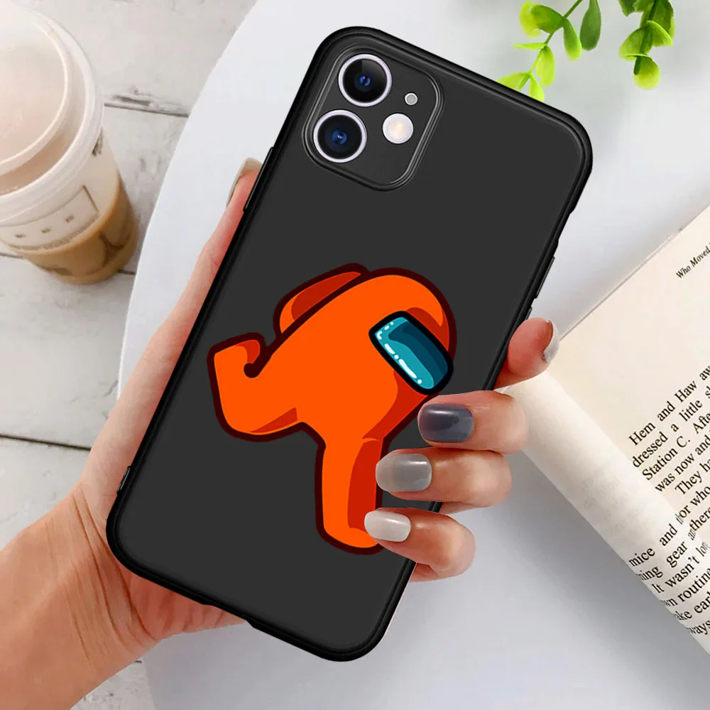 New Game Among Us Black Soft silicone TPU Phone case Cover For iPhone 11 12 Pro Max 8 7 6 6S Plus XR X XS Max SE 2020 Coque
New Game Among Us Black Soft silicone TPU Phone case Cover For iPhone 11 12 Pro Max 8 7 6 6S Plus XR X XS Max SE 2020 Coque