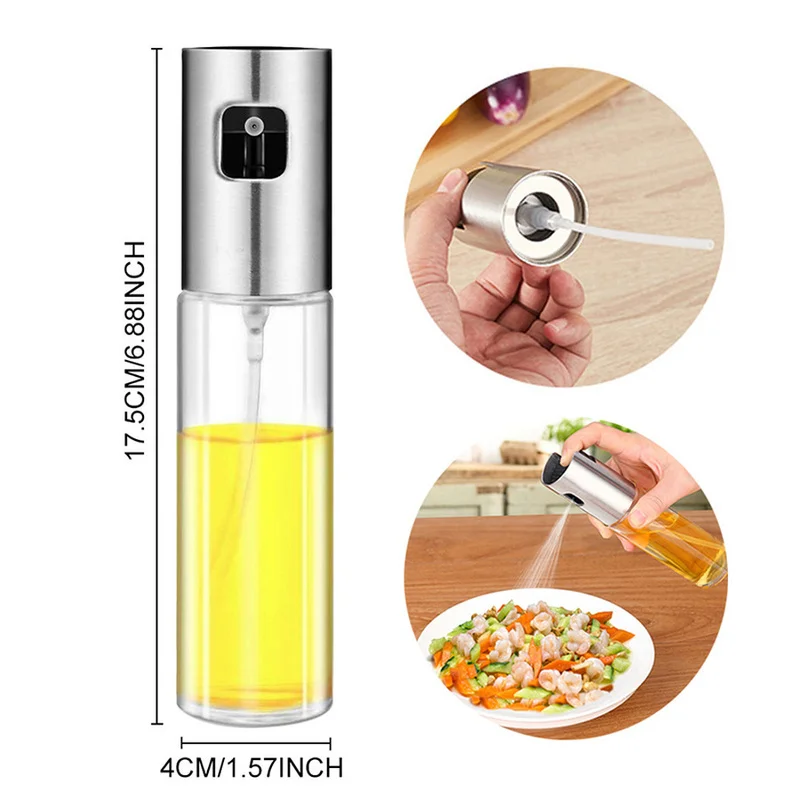 Kitchen Accessories Condiment Organizer BBQ Spray Bottle Push Glass Spray Grill Spray Olive Oil Vinegar Portable Baking Kit 2021
Kitchen Accessories Condiment Organizer BBQ Spray Bottle Push Glass Spray Grill Spray Olive Oil Vinegar Portable Baking Kit 2021