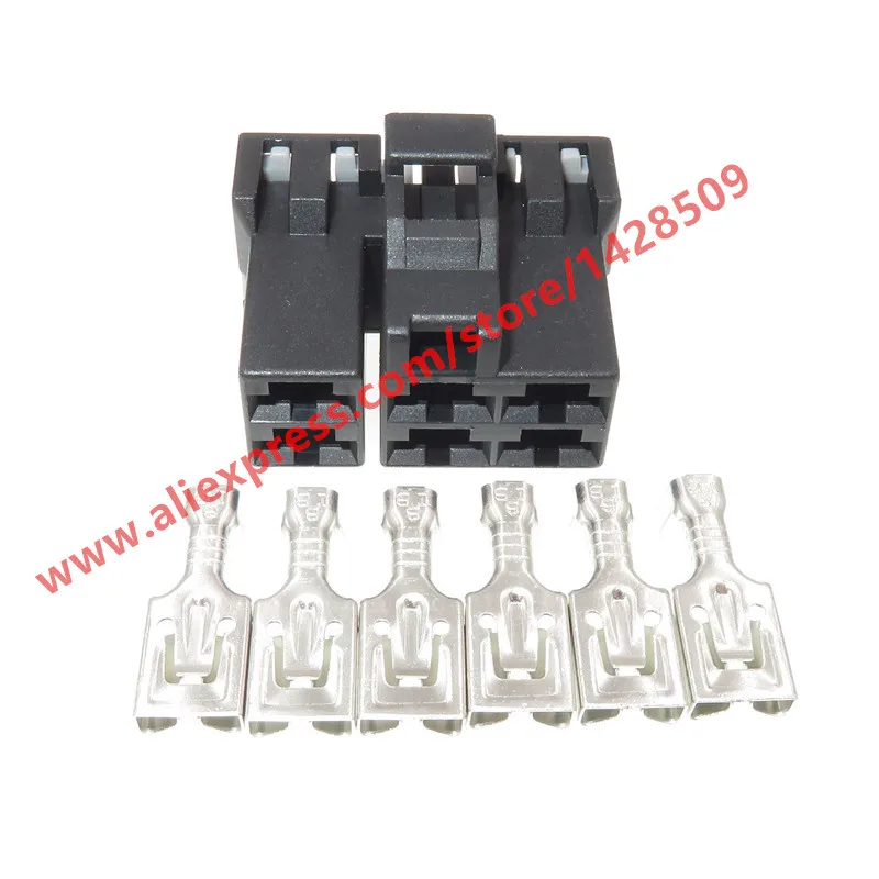 5 Sets 6 Pin 6.3mm Car Auto Female Electrical Wiring Cable Connector 7123-6366-30
5 Sets 6 Pin 6.3mm Car Auto Female Electrical Wiring Cable Connector 7123-6366-30