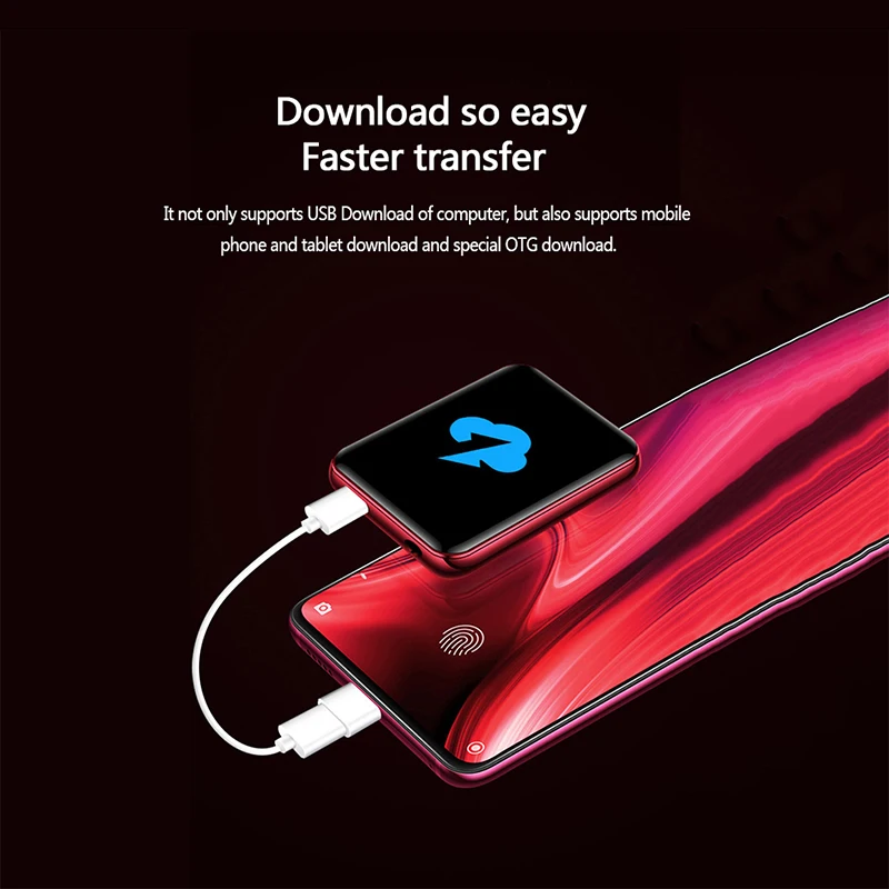 MP4-плеер портативный с сенсорным экраном Bluetooth FM-радио | Электроника