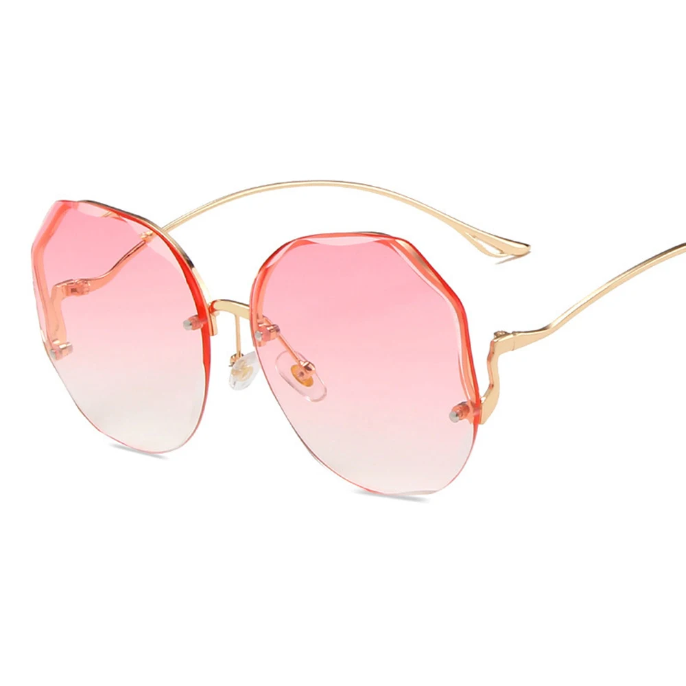 Rimless Sunglasses Popular Suitable For Designer Brand Female Sunglasses With High Quality Summer Travel Gradient Sun Glasses
Rimless Sunglasses Popular Suitable For Designer Brand Female Sunglasses With High Quality Summer Travel Gradient Sun Glasses