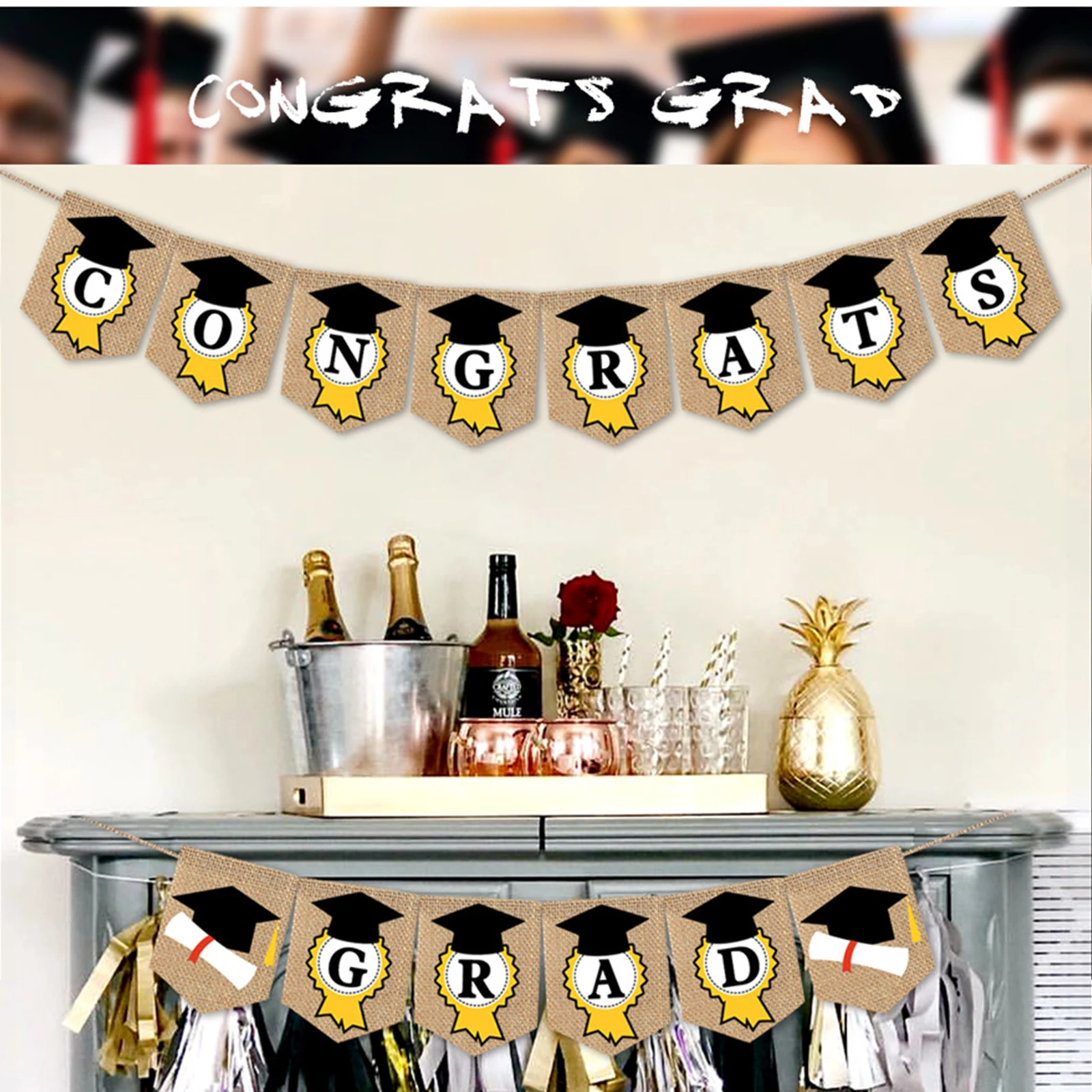 Graduation Party Supplies Decorations Congrats Grad Letter Banner for Graduation Party 2020ing
Graduation Party Supplies Decorations Congrats Grad Letter Banner for Graduation Party 2020ing