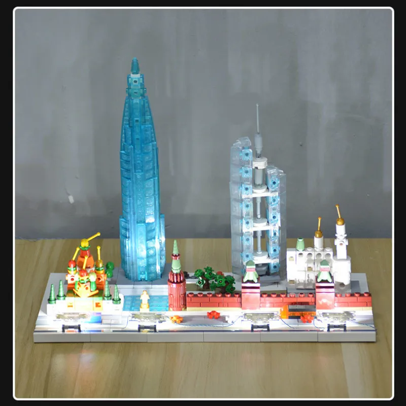 K86107 K86108 Moscow Skyline City Architecture Series Particles of everything Building Blocks Assembled Bricks DIY Creator Gifts
K86107 K86108 Moscow Skyline City Architecture Series Particles of everything Building Blocks Assembled Bricks DIY Creator Gifts