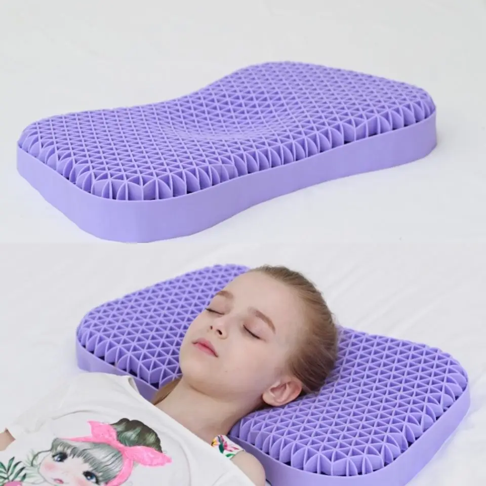 TPE pressure-free pillow protects cervical spine pectin cool pillow core to relieve pressure and help sleep washable children
TPE pressure-free pillow protects cervical spine pectin cool pillow core to relieve pressure and help sleep washable children