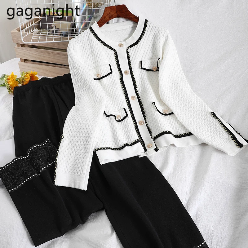 Gaganight сезон весна-осень; Обувь в стиле пэчворк Цвет женский костюм с длинными рукавами трикотажный кардиган эластичные Широкие штаны, компл...
Gaganight сезон весна-осень; Обувь в стиле пэчворк Цвет женский костюм с длинными рукавами трикотажный кардиган эластичные Широкие штаны, компл...