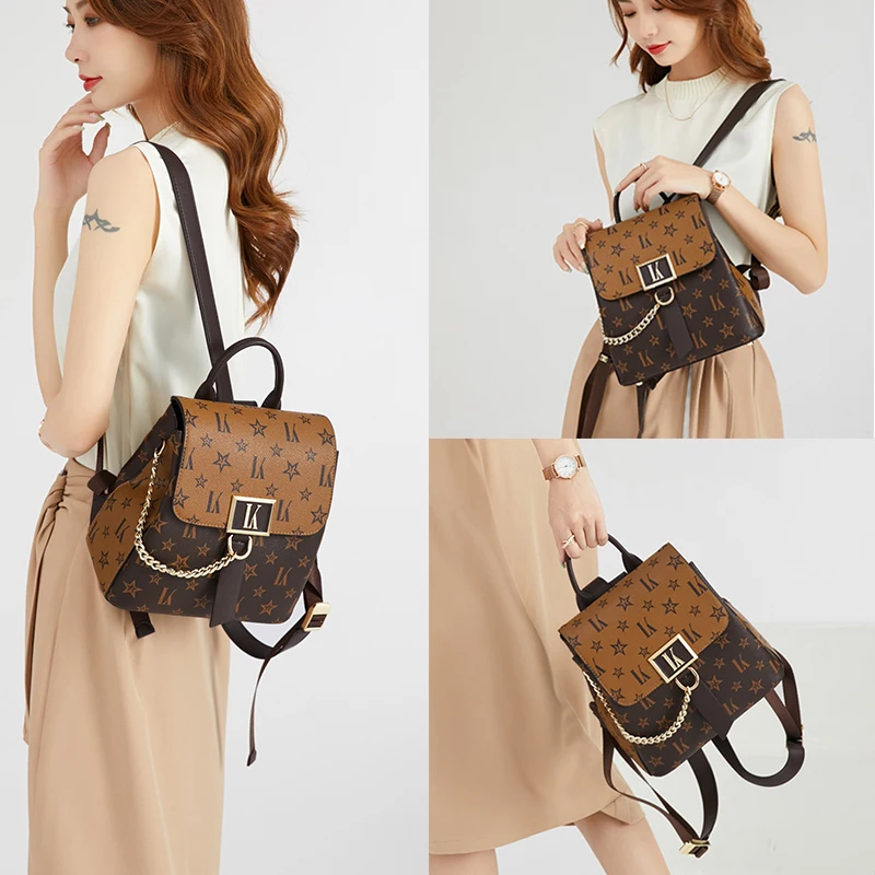 Luxury Brand Leather Backpack Fashion Leisure Bag Travel Small Backpack Leather Presbyopia High Quality Lady Travel Bag Sac
Luxury Brand Leather Backpack Fashion Leisure Bag Travel Small Backpack Leather Presbyopia High Quality Lady Travel Bag Sac