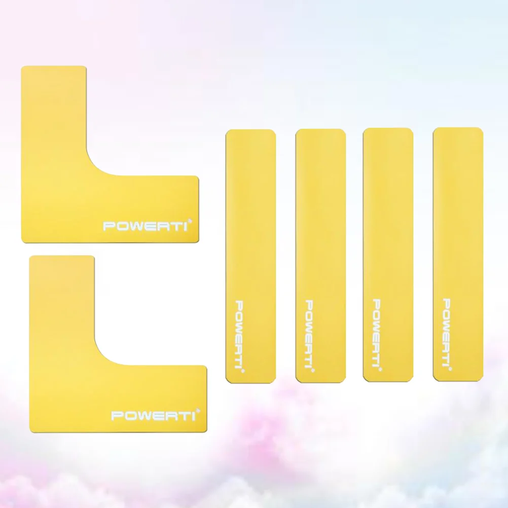 6 Pcs Tennis Ground Court Marker Line Sticker Logo Basketball Football Badminton Court Line Ground Signal Label (4 Pcs
6 Pcs Tennis Ground Court Marker Line Sticker Logo Basketball Football Badminton Court Line Ground Signal Label (4 Pcs