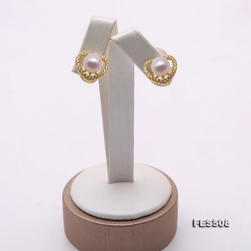 JYX New Lovely Zircon Heart Natural Freshwater Pearl Ear Clip 8mm no hole earrings pearls gift women
JYX New Lovely Zircon Heart Natural Freshwater Pearl Ear Clip 8mm no hole earrings pearls gift women