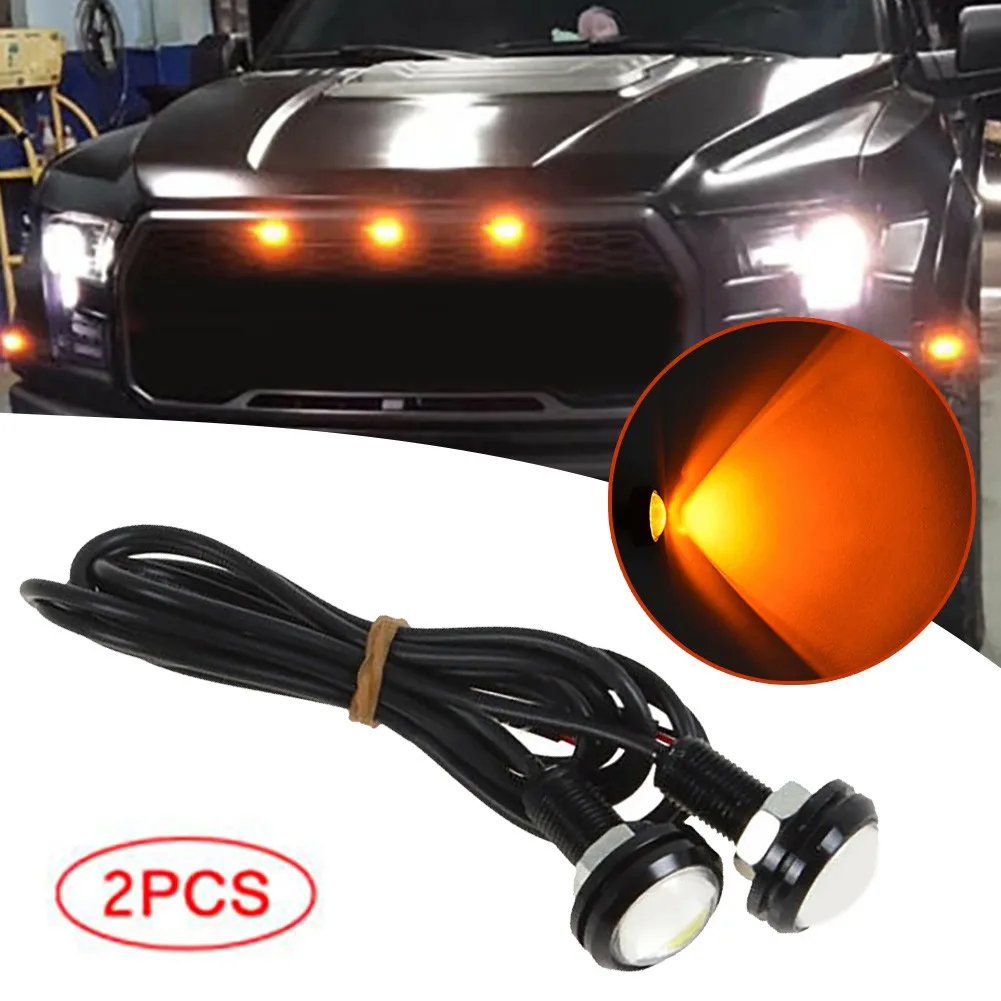 LED Amber Lights Marker Lights Turn Signal WaterProof 18mm Flat Fenders Durable New
LED Amber Lights Marker Lights Turn Signal WaterProof 18mm Flat Fenders Durable New