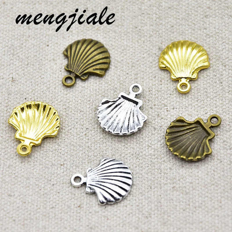 22pcs Wholesale Three Color Seashell Charms Zinc Alloy Metal Shell Scallop Pendants For DIY Handmade Jewelry Accessories Making
22pcs Wholesale Three Color Seashell Charms Zinc Alloy Metal Shell Scallop Pendants For DIY Handmade Jewelry Accessories Making
