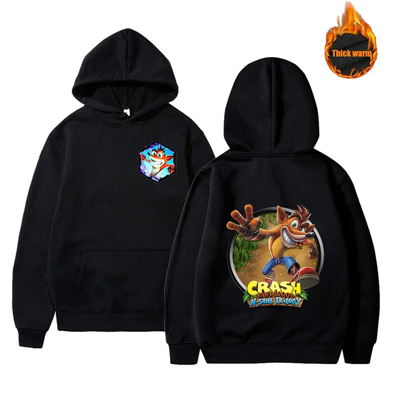 Game Crash Bandicoot Men Women Hoodie Autumn Winter Male Casual Sweatshirts Men's Hoodies Hip Hop Harajuku Sweatshirt
Game Crash Bandicoot Men Women Hoodie Autumn Winter Male Casual Sweatshirts Men's Hoodies Hip Hop Harajuku Sweatshirt