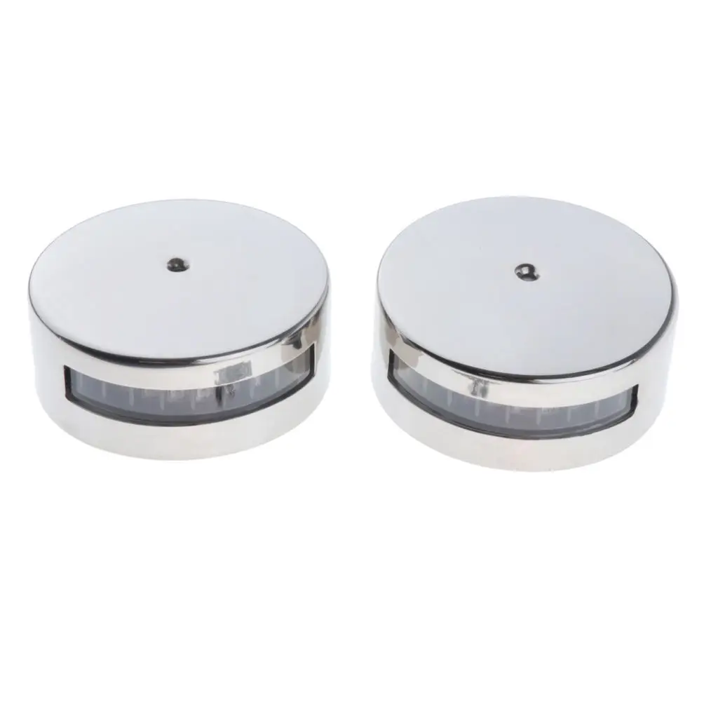 2pcs Marine LED Navigation Lights Lamp, Red and Green LED for Boat Pontoon Yacht Skeeter Sailboat - IP66 Waterproof
2pcs Marine LED Navigation Lights Lamp, Red and Green LED for Boat Pontoon Yacht Skeeter Sailboat - IP66 Waterproof