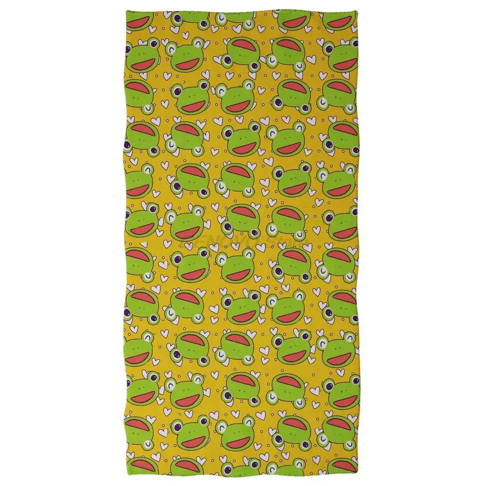 Cartoon frosch Gedruckt Schönes bad handtuch Lustige strand handtuch Weichen handtuch Komfortable wasser-absorbieren yoga matte
Cartoon frosch Gedruckt Schönes bad handtuch Lustige strand handtuch Weichen handtuch Komfortable wasser-absorbieren yoga matte