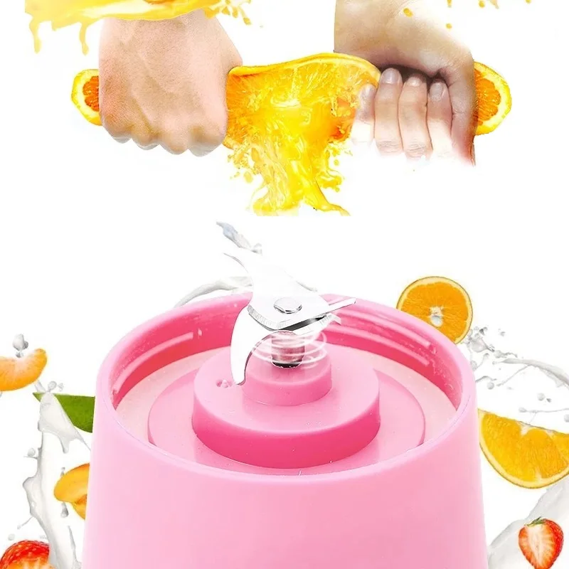 0-6 years 380Ml Portable Juice Blender USB Rechargeable kids Multi-function Fruit Mixing Machine Smoothies Baby Food Drink cup
0-6 years 380Ml Portable Juice Blender USB Rechargeable kids Multi-function Fruit Mixing Machine Smoothies Baby Food Drink cup