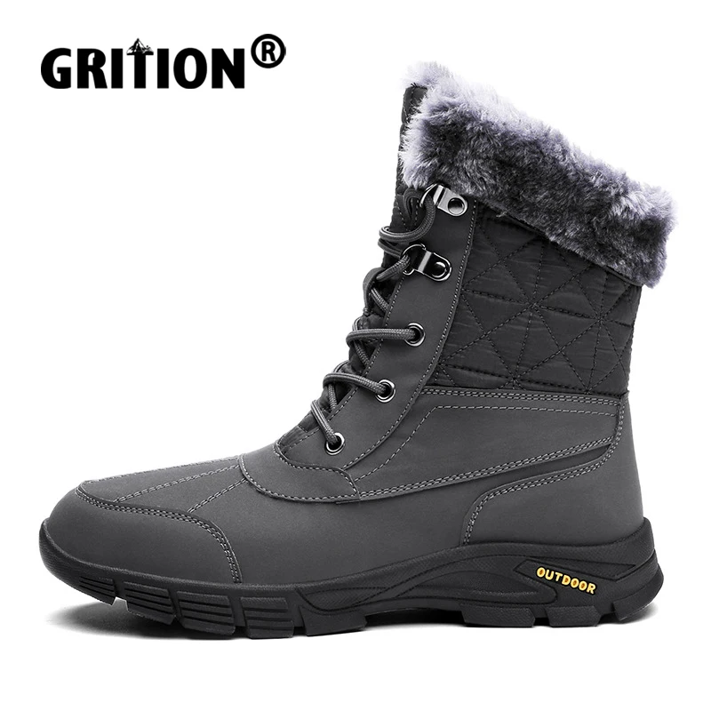 GRITION Mens Hiking Boots Winter 2021 Mens Ankle Shoes Keep Warm Fur Trekking Mountain Non Slip Casual Snow Boots Fashion Size47
GRITION Mens Hiking Boots Winter 2021 Mens Ankle Shoes Keep Warm Fur Trekking Mountain Non Slip Casual Snow Boots Fashion Size47