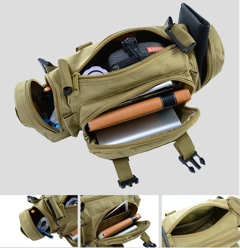 High Quality Outdoor Military Tactical Backpack Waist Pack Waist Bag Mochilas Molle Camping Hiking Pouch 3P Chest Bag
High Quality Outdoor Military Tactical Backpack Waist Pack Waist Bag Mochilas Molle Camping Hiking Pouch 3P Chest Bag