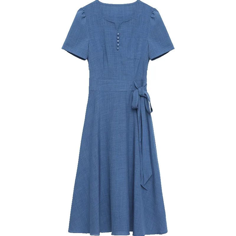 Noble lady dress female summer new style women's long section slim short-sleeved temperament skirtPleated A-line skirt
Noble lady dress female summer new style women's long section slim short-sleeved temperament skirtPleated A-line skirt
