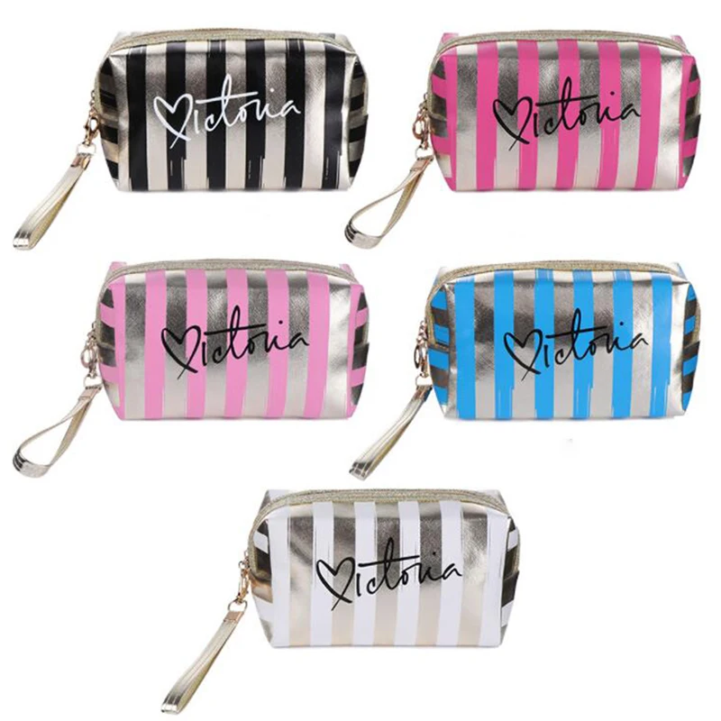 Waterproof PVC Women Make Up Bag Reflective Stripes Neceser Cosmetic Storage Bags Pouch Wash Toiletry Bag Travel Organizer Case 
Waterproof PVC Women Make Up Bag Reflective Stripes Neceser Cosmetic Storage Bags Pouch Wash Toiletry Bag Travel Organizer Case