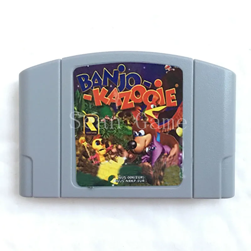 Высококачественный картридж для игровой консоли 64 Bit Banjo Kazooie|Картриджи| |