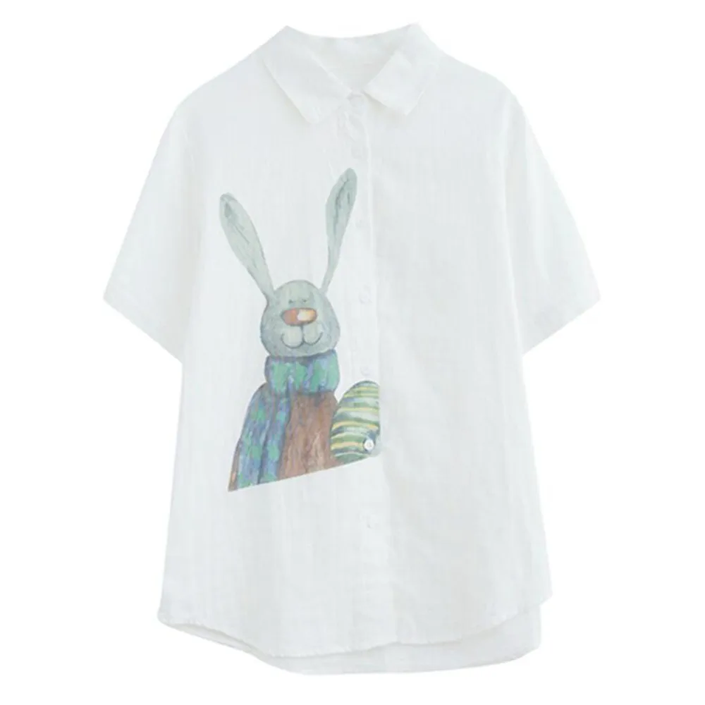 Cartoon Shirt Women Blouse Summer Elegant Office Ladies Blouses Clothes Fashion Lapel Short Sleeve Buttons Casual Tops For Woman
Cartoon Shirt Women Blouse Summer Elegant Office Ladies Blouses Clothes Fashion Lapel Short Sleeve Buttons Casual Tops For Woman