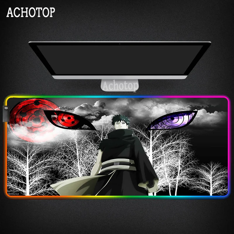Obito Uchiha Anime Mouse Pad RGB Computer LED Gaming Mouse Pad PC Gamer Gaming Player Laptop Rubbe Mause Pad Keyboard Desk Mat
Obito Uchiha Anime Mouse Pad RGB Computer LED Gaming Mouse Pad PC Gamer Gaming Player Laptop Rubbe Mause Pad Keyboard Desk Mat