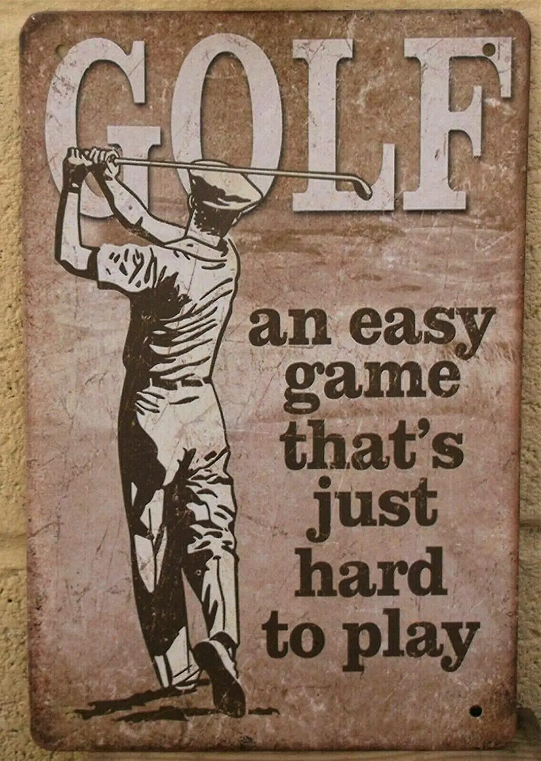 LZNANG Metal tin Sign, an Easy Game Just Hard to PlaySuitable for Kitchens, Bars and Clubs, bathrooms, Retro Living Rooms, cafes
LZNANG Metal tin Sign, an Easy Game Just Hard to PlaySuitable for Kitchens, Bars and Clubs, bathrooms, Retro Living Rooms, cafes