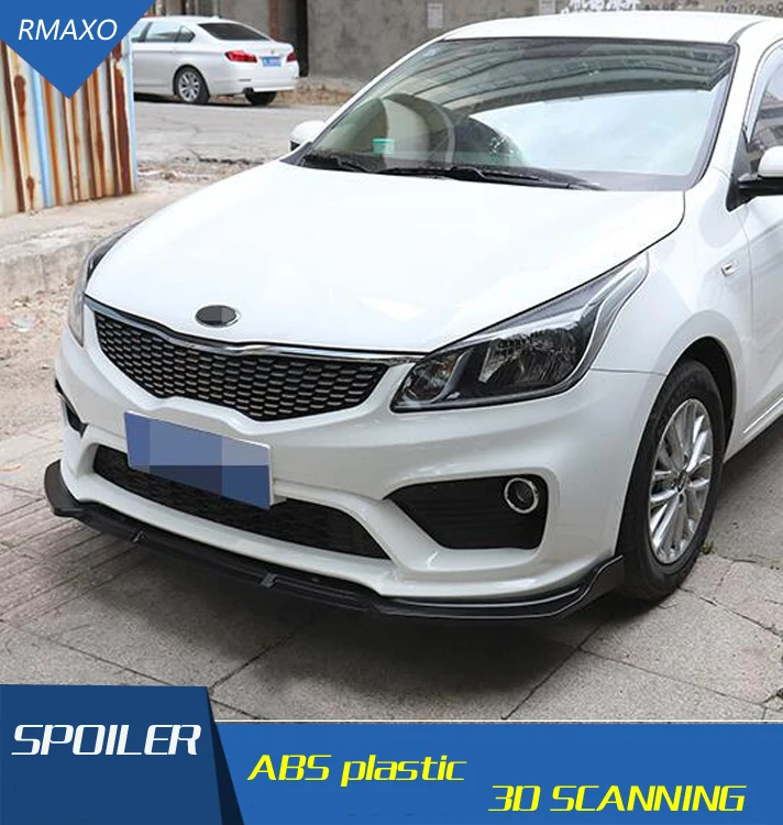 Для KIA K2 Задний Спойлер ABS задний передний бампер диффузор защитные бамперы для 2017