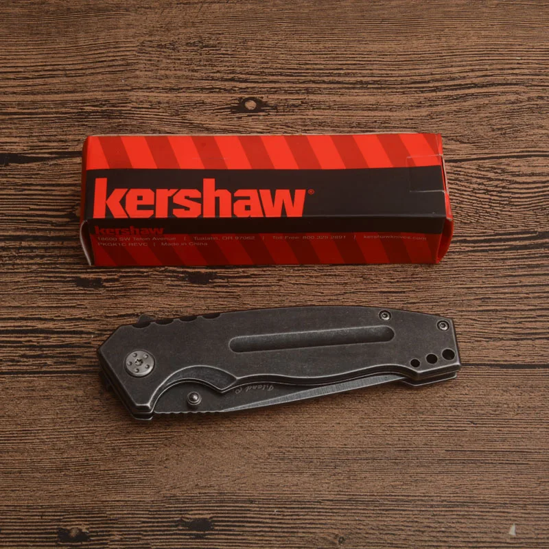 Kershaw 8CR13mov Blade Jungle Adventure 58HRC Folding Knife Stonewashed Pocket Utility Outdoor Camping EDC Tools Knife for Sale
Kershaw 8CR13mov Blade Jungle Adventure 58HRC Folding Knife Stonewashed Pocket Utility Outdoor Camping EDC Tools Knife for Sale