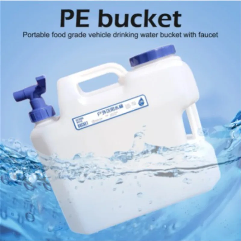 10/15L Capacity Outdoor Water Bucket Portable Driving Water Tank Container With Faucet For Camping Picnic Hiking
10/15L Capacity Outdoor Water Bucket Portable Driving Water Tank Container With Faucet For Camping Picnic Hiking