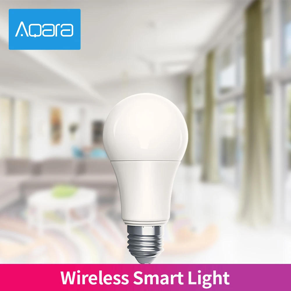 

Aqara Smart LED Bulb Zigbee 9W E27 2700K-6500K White Color 220-240V Smart Remote LED bulb Light For Xiaomi smart home mihome