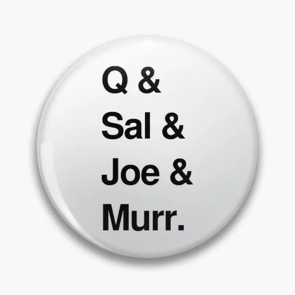 Q Sal Joe Murr Customizable Soft Button Pin Women Cute Collar Gift Jewelry Metal Badge Creative Brooch Funny Lapel Pin Decor
Q Sal Joe Murr Customizable Soft Button Pin Women Cute Collar Gift Jewelry Metal Badge Creative Brooch Funny Lapel Pin Decor